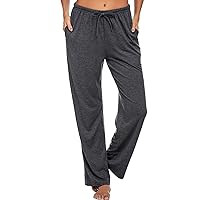 Ekouaer Women Lounge Pants Comfy Pajama Bottom