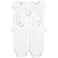 Simple Joys by Carter's Baby 5-Pack Side Snap Short-Sleeve Bodysuit