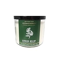 Aromatherapy Stress Relief 3-Wick Candle, Eucalyptus Spearmint