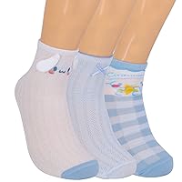 Cartoon Women's Cute and Novelty Casual Crew Socks Ankle High Dress Socks Cute Socks for Woman Girls Christmas Gift