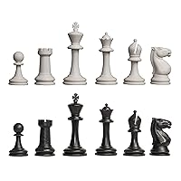Competition Plastic Chess Set - Pieces Only - 3.75