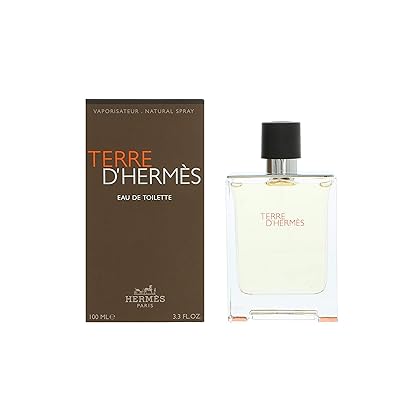 Hermes Terre D'Hermes Eau de Toilette spray for Men, 3.3 Ounce