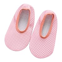 Toddler Socks Non-Slip Prewalker Shoes Kids Infants Baby Shoes Newborn Breathable Cartoon Designs Mesh Shoes Sneakers