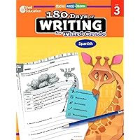 180 Days of Writing for Third Grade (Spanish) (180 Days of Practice) (Spanish Edition) 180 Days of Writing for Third Grade (Spanish) (180 Days of Practice) (Spanish Edition) Perfect Paperback Kindle