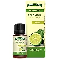 Nature's Truth Vitamins Bergamot Essential Oil, Bergamot, 0.51 Fluid Ounce