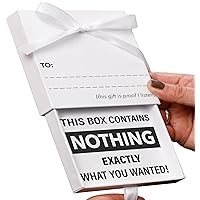 Prank Gift Useless Box: Popular Gifts For Women. Men, and Kids - Useless Box Prank Items & Best Gifts for Women, The Nothing Box Funny Novelty Gifts Make Hilarious White Elephant Gift