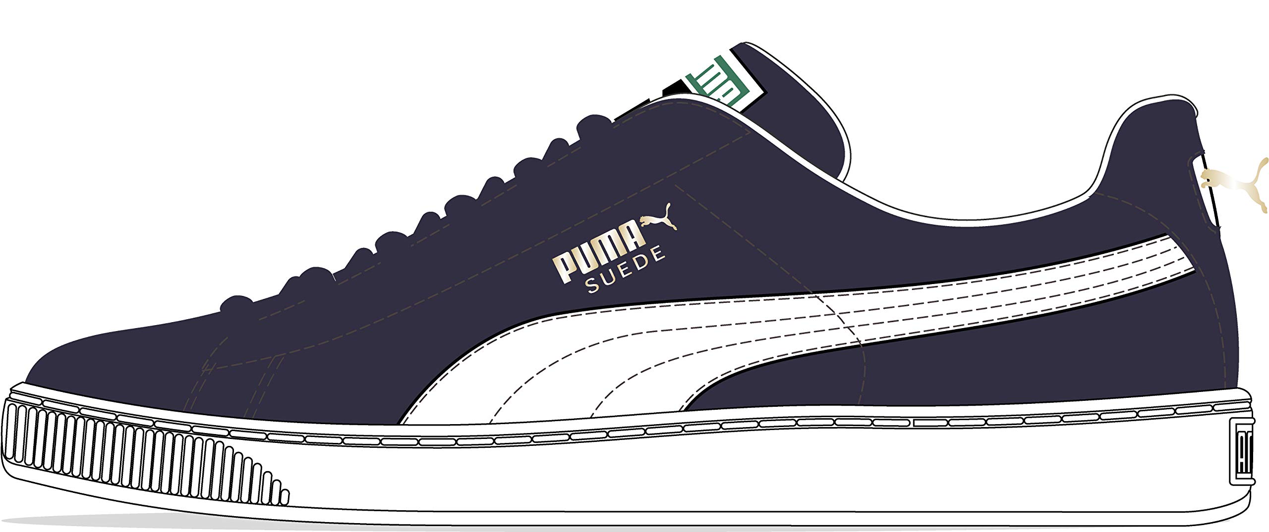 PUMA Select Men's Suede Classic Plus Sneakers