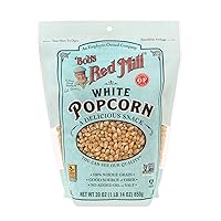 Bob's Red Mill Resealable Whole White Popcorn, 30 Ounce (Pack of 2)