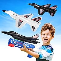 2 Pack Airplane Launcher Toy, 13.3