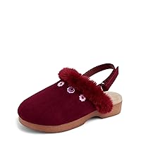 Gymboree Girl's and Toddler Faux Suede Clogs