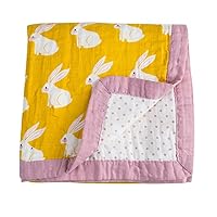 Baby Muslin Swaddle Blankets, Nursing Cover, Burp Cloth, Muslin Baby Blanket, Winter Receiving Blanket