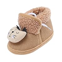 Kids Toddler Shoes Girls Soft Sole Booties Snow Boots Comfortable Shoes Infant Toddler Warming Baby Walking Shoes Size 4