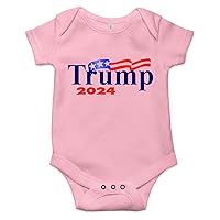 Trump 2024 Cute and Comfy: Adorable Baby Bodysuit for Your Little Bundle of Joy