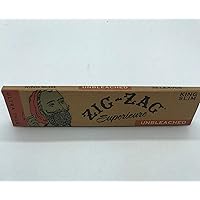 Zig Zag Superieure Ultra Thin & King Slim Unbleached (1 Pack)