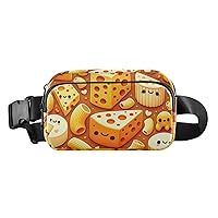 Cross Body Fanny Pack Cheese-macaroni-food Fashion Waist Packs Unisex Belt Bag