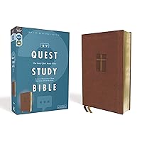 NIV, Quest Study Bible, Leathersoft, Brown, Comfort Print: The Only Q and A Study Bible NIV, Quest Study Bible, Leathersoft, Brown, Comfort Print: The Only Q and A Study Bible Imitation Leather