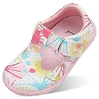 L-RUN Toddler Girls Dress Shoes Lightweight Mary Jane Shoes for Girls Wide Toe Box Anti-Slip School Shoes for Toddler Girls