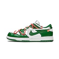 Nike Mens Dunk Low CT0856 100 Off-White - Pine Green - Size 10.5