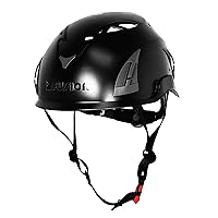 Meka II Climbing and Zipline Safety Helmet - Black, 6.25-Inch H x 10.3-Inch L x 8.25-Inch W