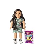 American Girl Truly Me 18-inch Doll #80 with Brown Eyes, Black Hair, and  Very Deep Skin with Neutral Undertones, For Ages 6+