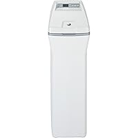GE Water Softener System | 40,000 Grain | Reduce Hard Mineral Levels at Water Source | Reduce Salt Consumption | Improve Water Quality for Drinking, Laundry, Dishwashing & More | GXSH40V