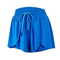 Blaosn Flowy Running Shorts for Women Gym Yoga Workout Athletic Tennis Skirt Sweat Short Skort Cute Trendy Clothes Summer