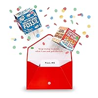 Make It Mine PopBox, The Original Explosion Confetti Pop Up Funny Birthday Greeting Card With Two 3D Popup Image Cubes - Funny Exploding Birthday Popup Card