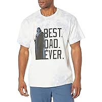 STAR WARS Bestest Dad Young Men's Short Sleeve Tee Shirt