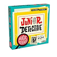 Junior Detective - Family Game Night Mystery - Multiple Case Files for Varied Playthroughs - Ages 8 and Up