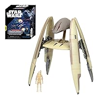 STAR WARS Micro Galaxy Squadron Vulture Droid Mystery Bundle - 3-Inch Light Armor Class Vehicle and Scout Class Vehicle with Micro Figure Accessories - Amazon Exclusive