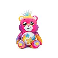 plush Care Bears 9 Bean (Glitter Belly) - Birthday Bear - Soft Huggable  Material!, Small