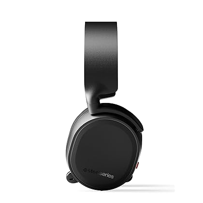 steelseries Arctis 3 (2019 Edition) All-Platform Gaming Headset for PC, PlayStation 4, Xbox One, Nintendo Switch, VR, Android, and iOS - Black (Renewed)