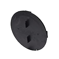 NDS 1206* 6-Inch Outlet Plug for Catch Basin Drain, seals outlets not in use, works in 9-Inch, 12-Inch NDS Catch Basin Drains, Black