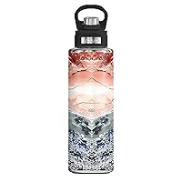 Tervis Kelly Ventura Drift Triple Walled Insulated Tumbler Travel Cup Keeps Drinks Cold, 40oz Wide Mouth Bottle, Stainless Steel