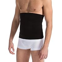 Farmacell Waist Trainer for Men, Tummy Control Shapewear, Mens Girdle for Stomach, Made in Italy, 405