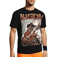 Band T Shirt Alestorm Man's Summer Round Neck Clothes Short Sleeve Tops