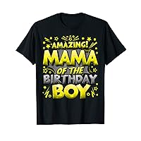 Mama of the Birthday Boy Matching Family Mommy T-Shirt