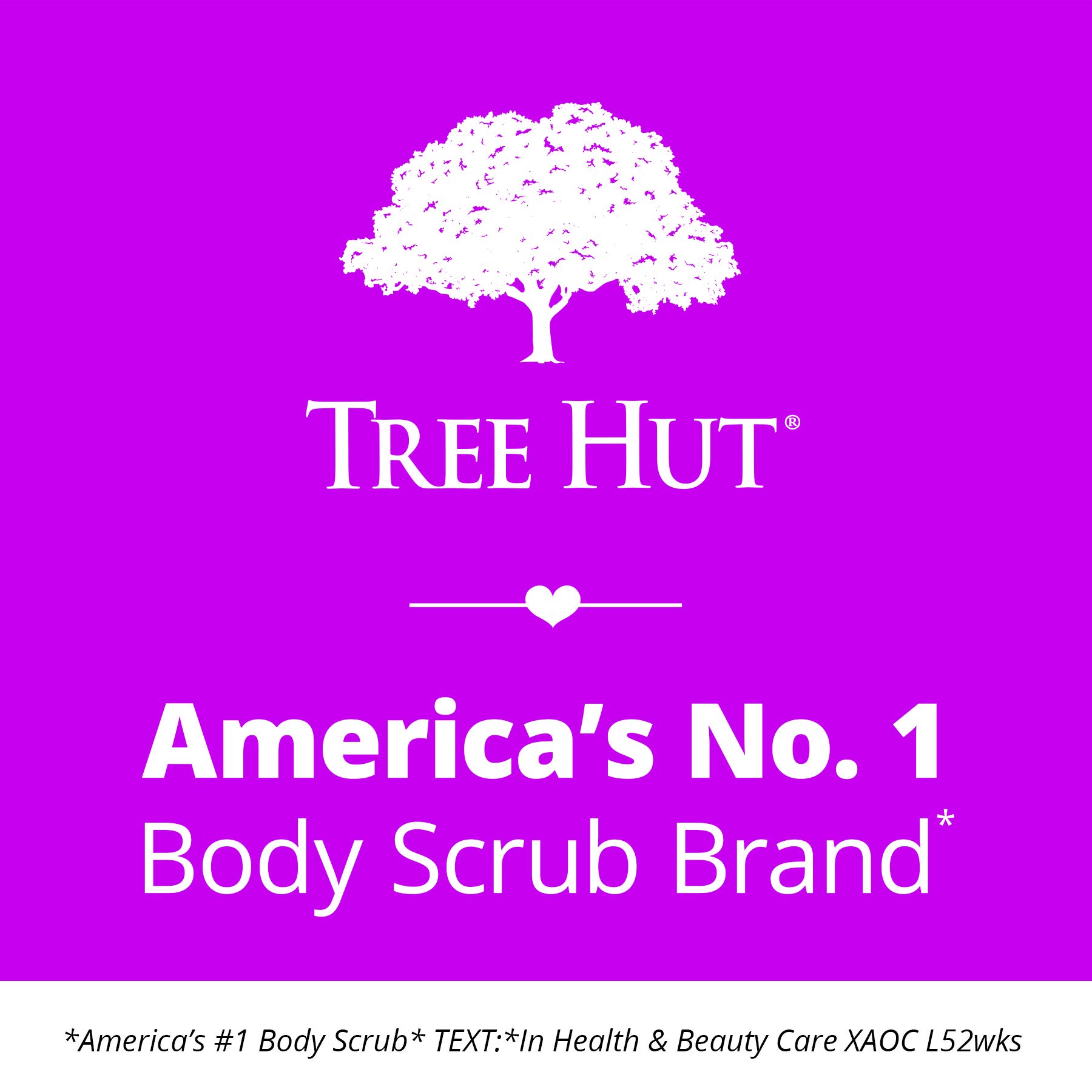 Tree Hut Shea Sugar Scrub Moroccan Rose, 18oz, Ultra Hydrating and Exfoliating Scrub for Nourishing Essential Body Care (Pack of 3)