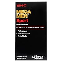 Mega Men Sport Daily Multivitamin for Performance, Muscle Function, and General Health -180 Count