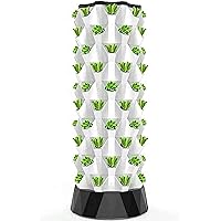 Hydroponic Growing Kits Hydroponic Tower 48Pots Hydroponic Planting System Indoor and Outdoor Multi-Layer Soilless Planting Equipment Kit Vegetables Fruits and Herbal Planting