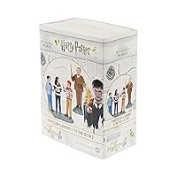 Department 56 Harry Potter Village Accessories Professor Slughorn with Harry, Hermoine and Ron Figurine Set, 2.8 Inch, Multicolor