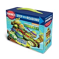 Phonics Power! (Teenage Mutant Ninja Turtles): 12 Step into Reading Books Phonics Power! (Teenage Mutant Ninja Turtles): 12 Step into Reading Books Paperback