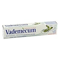 Vademecum Herbal Toothpaste 4oz - Natural White - 6 Count