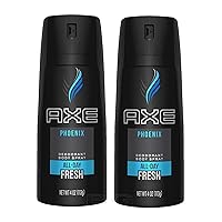 AXE Body Spray for Men - Phoenix - 4 oz - 2 pk