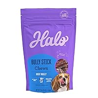 Bully Stick Chews, Dog Treats, 2.5-OZ Pouch