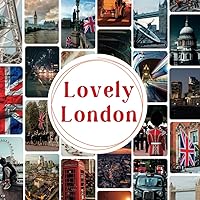 Lovely London: 8.5x8.5 Scrapbook Delight with 20 Double-Sided Sheets - Artistic Papers for Scrapbooking Crafting Mixed Media Origami Collage and Card ... the UK's Capital Through Captivating Imagery!