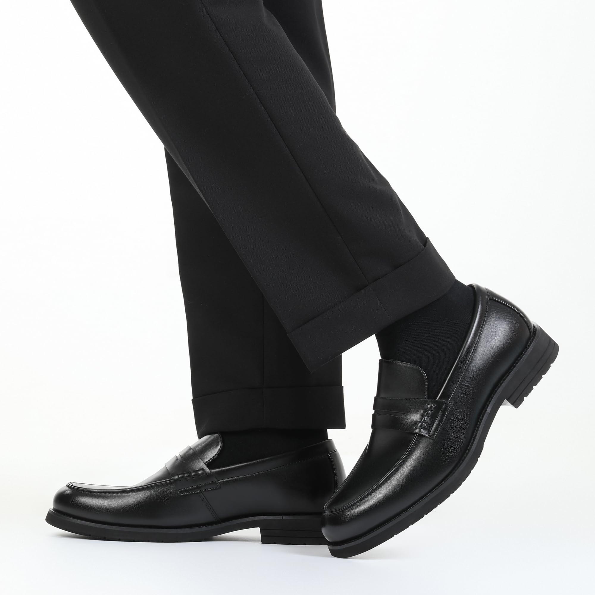 Bruno Marc Men's Dress Slip-on Penny Loafers Business Formal Shoes
