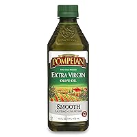 Smooth Extra Virgin Olive Oil, First Cold Pressed, Mild and Delicate Flavor, Perfect for Sauteing and Stir-Frying, Naturally Gluten Free, Non-Allergenic, Non-GMO, 16 FL. OZ., Single Bottle