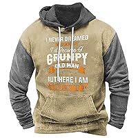 Graphic Hoodie For Men Casual Plus Szie Hooded Sweatshirt Midweight Pullover Hoody With Pocket Pull Over Hoodie