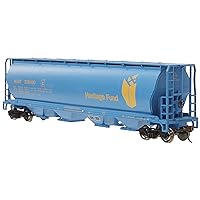 Bachmann Trains - Canadian 4 Bay Cylindrical Grain Hopper - Heritage Fund - HO Scale